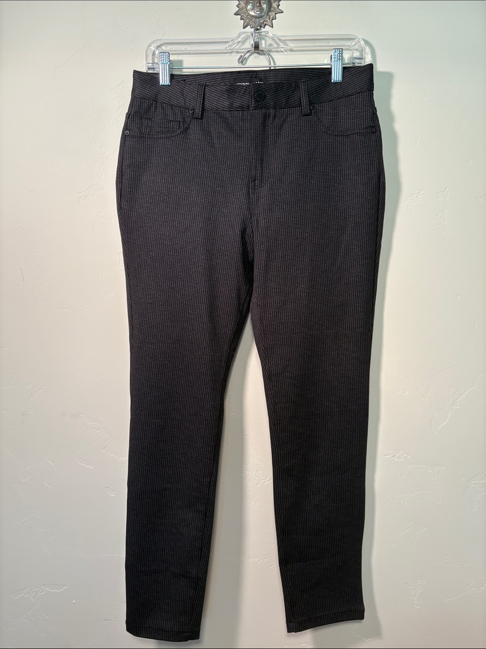 DKYN Jeans houndstooth jegging dark grey and black women’s M